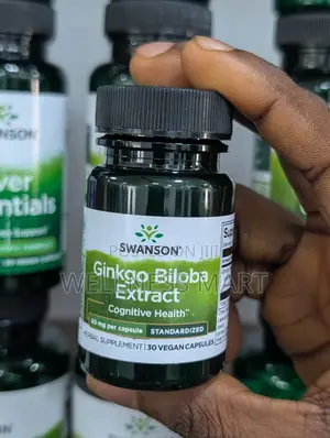 Swanson Ginkgo Biloba 60mg 120 Caps | Forget Things? | Lagos