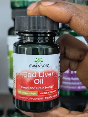 Swanson Cod Liver Oil 700mg 250 Sgels | 5-in-1 Daily | Lagos