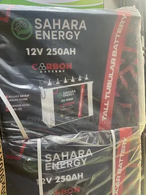 12v 250ah Sahara Energy Tubular Battery