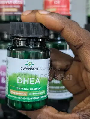 Swanson Dhea 25mg 120 Caps | Low Vitality Energy?| Lagos