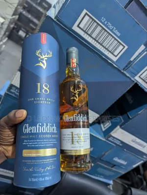 Glenfiddich 18 Years Cartoon by ( 12 Bottles )