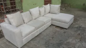 Off White L Couch