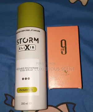Long Lasting Unisex Scent Combo . Get Both for 9000