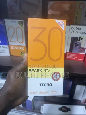 New Tecno Spark 30C 128 GB Black