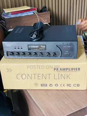 3 Channels Bluetooth Table Amplifier