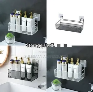 Single Layer Bathroom Rack