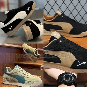 Puma Low-Top Suede Casual Fashion Sneakers