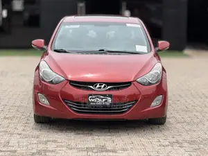 Hyundai Elantra Limited 2012 Burgundy