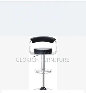 Sturdy Leather Bar Stool