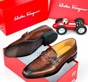 Ferragamo Leather Dressing Shoes