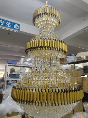 Modern Multi-Tier Crystal Chandelier*