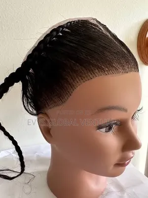 Styled Glueless Frontal for Gele