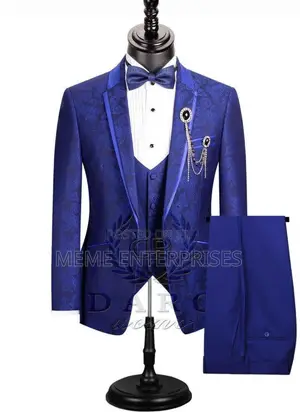 3 Piece-Blue Suit