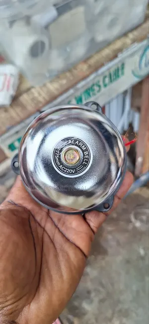 Round Electric Alarm Door Bell for Homes