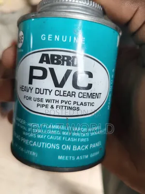 Abro PVC Heavy Duty Clear Cemet