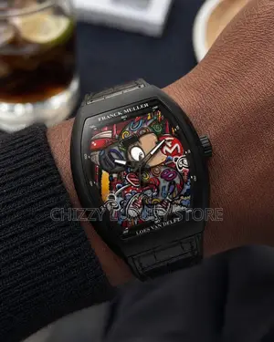 Franck Muller Quality Luxury Men Automatic Engine Wristwatch