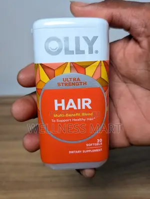 Olly Ultra Strength Hair Softgels | Biotin + Keratin | U.S.A | Lagos