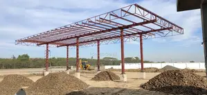 Steel Canopy Construction