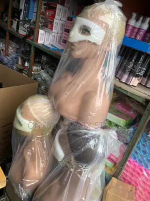 PCV Chest Mannequin You Can Makeup It