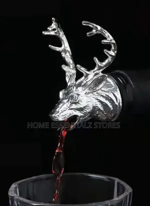 Deer Head Wine Pourer Stopper - Wine Speed Pourer