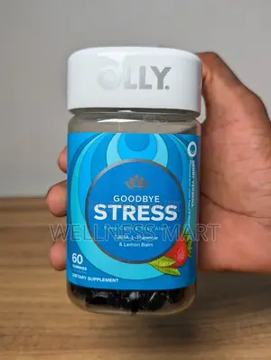 Olly Goodbye Stress Gummies| Gaba + L-Theanine | Calm in 30 Min| Lagos