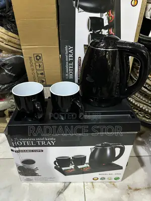 Hotel Kettle And Tray With Cup