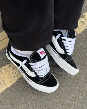 Vans Knu Skool Black White Sneakers
Now Available in Store
