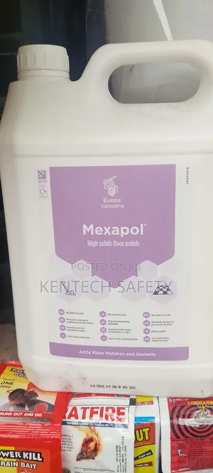 Industrial Evans High Solid Flooring Polish Mexapol