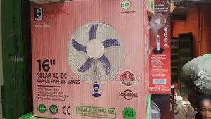 High Quality 16inches Sonic Wall Solar Fans Ac Dc
