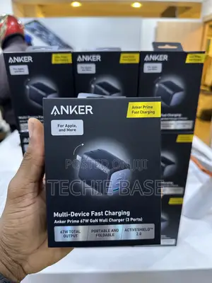 Anker Prime 67w Gan Wall Charger (3 Ports)