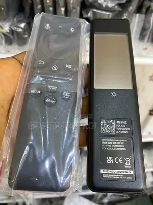 Solar Voice Remote for Samsung Tv, Bluetooth Rechargeable With Solar