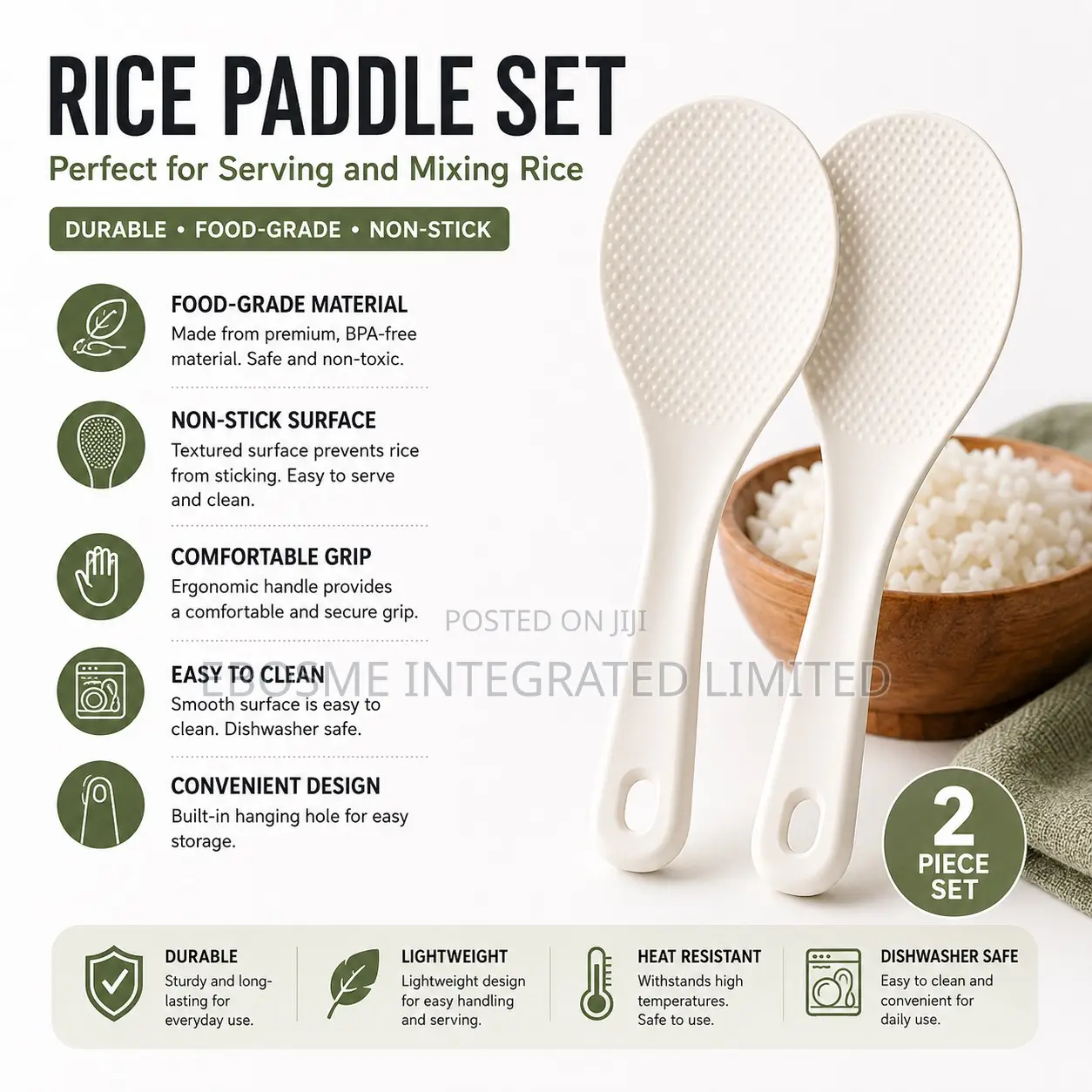 Rice Paddle Set