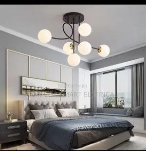 Nordic Glass Pendant Light Modern Minimalist Bedroom Chandelier