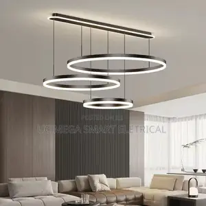 Three Ring Living Room Lamp Modern Simple Atmospheric Creative
