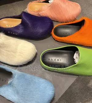 Marni Leather Inner and Hair Calf Upper Colors Available 40-47