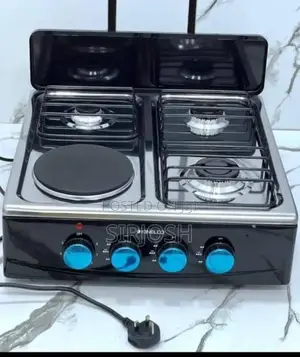 Kinelco Gas Cooker 3+1 Hot Place