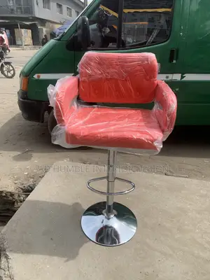 Tomato Red of High Bar Stool Imported