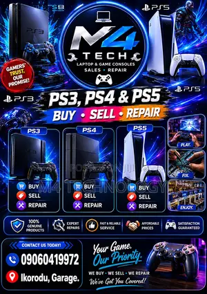 Game Console Sales Repair Services
