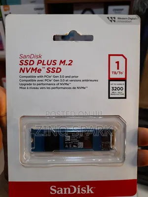 Sandisk SSD Plus M.2 Nvme 1tb