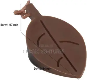 Tree Leaf Shape Silicone Door Stopper - 2pcs