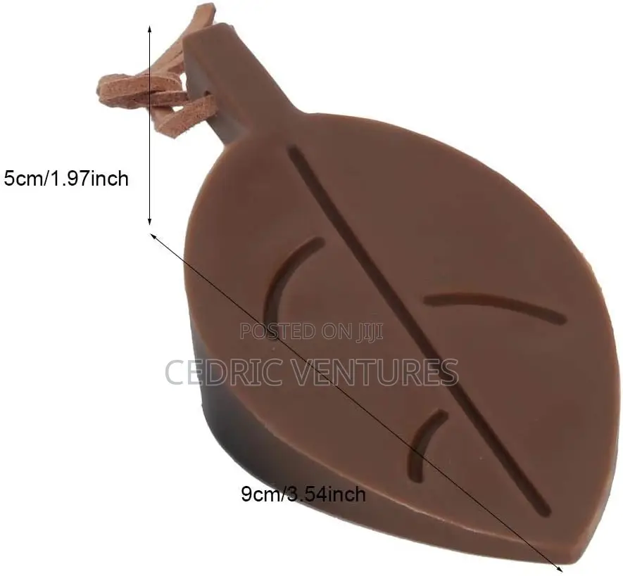 Tree Leaf Shape Silicone Door Stopper - 2pcs
