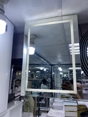 Led Mirror With Shelve (Cabinet Mirror)