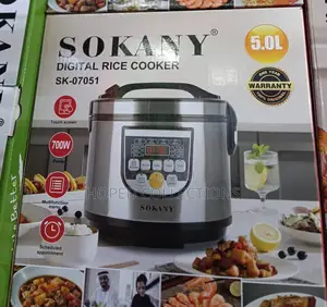 Digital Sokany Rice Cooker 5l