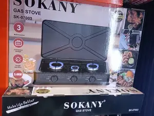3in1 Sokany Gas Stove