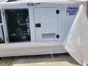 Strong Load Handling 80kva Capacity Soundproof Generator