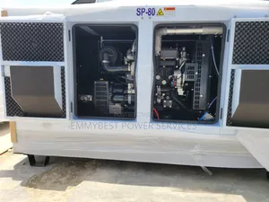Clean and Brand New 80kva Diesel Low Noise Lister