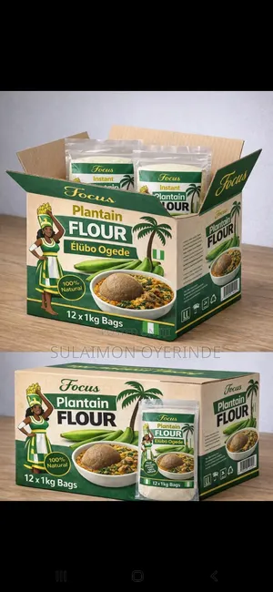 Focus Plantain Flour – 1kg, 2kg, 5kg Available