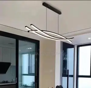 Living Room Chandelier Nordic Modern Simple High-End Restaurant a Word