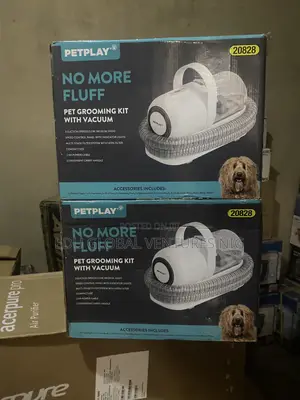 Petplay “No More Fluff” Pet Grooming Kit With Vacuum