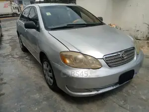 Toyota Corolla 2003 Silver